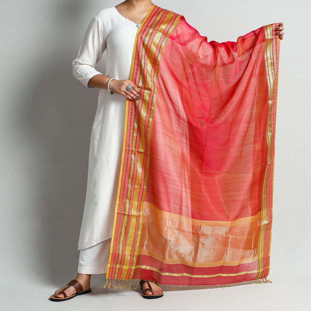 maheshwari silk cotton dupatta