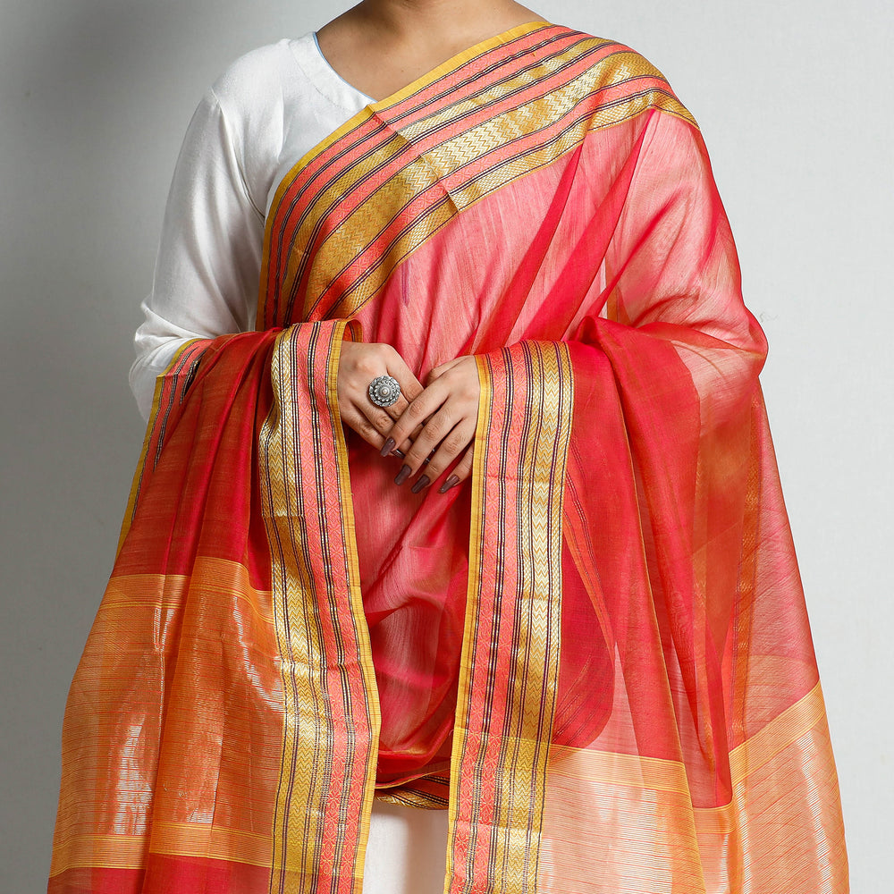 maheshwari silk cotton dupatta