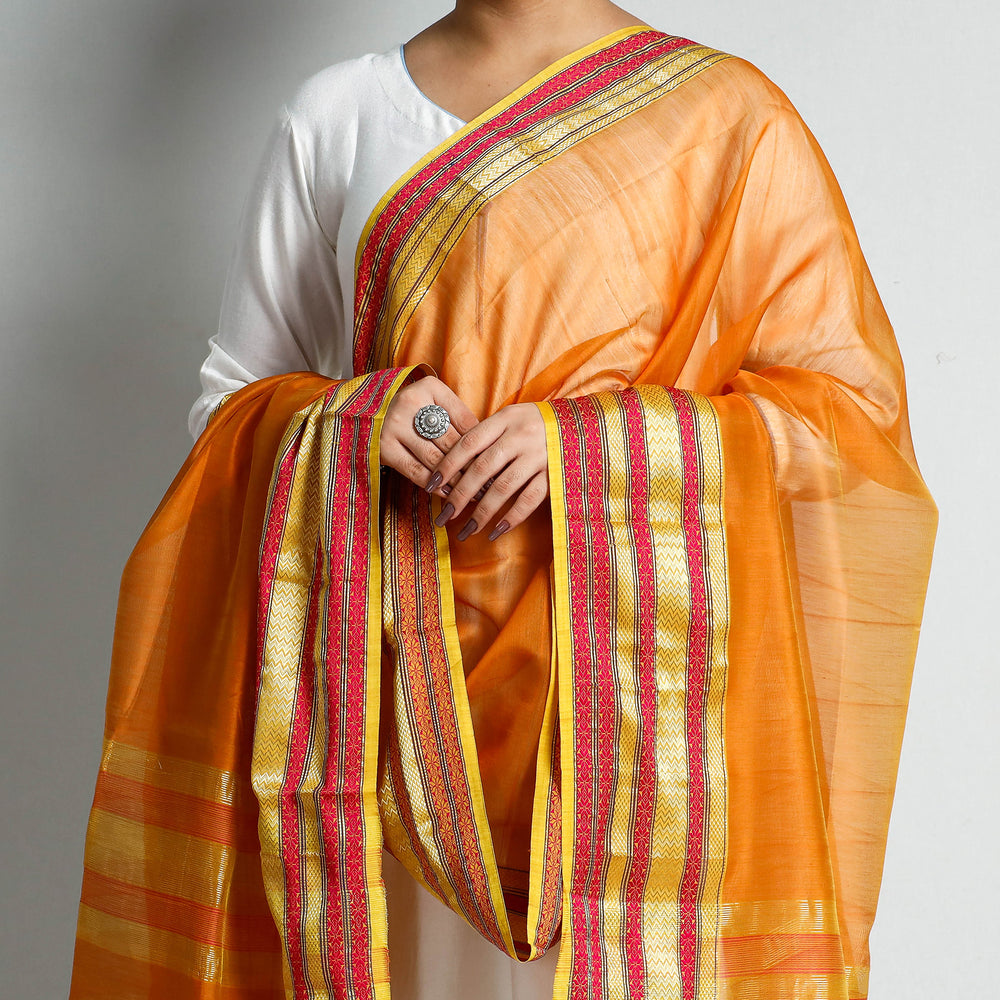 maheshwari silk cotton dupatta