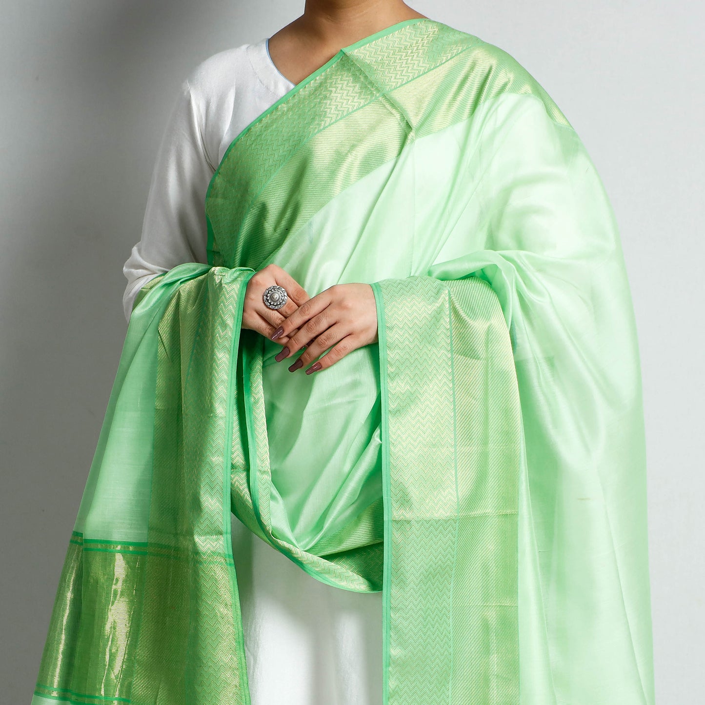 maheshwari silk cotton dupatta