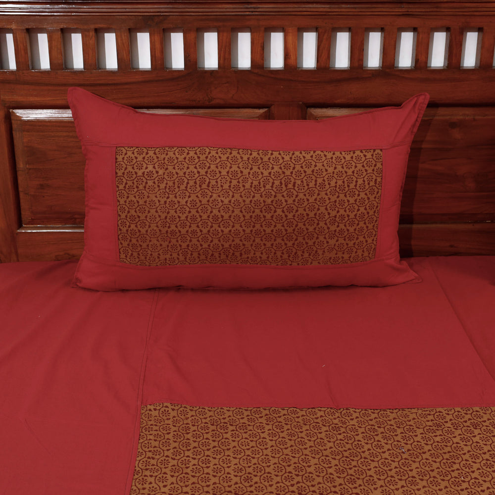 plain double bed cover 