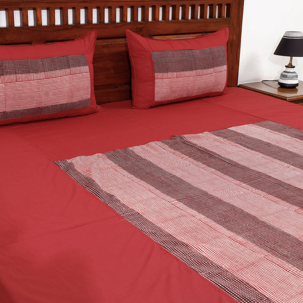 plain double bed cover 