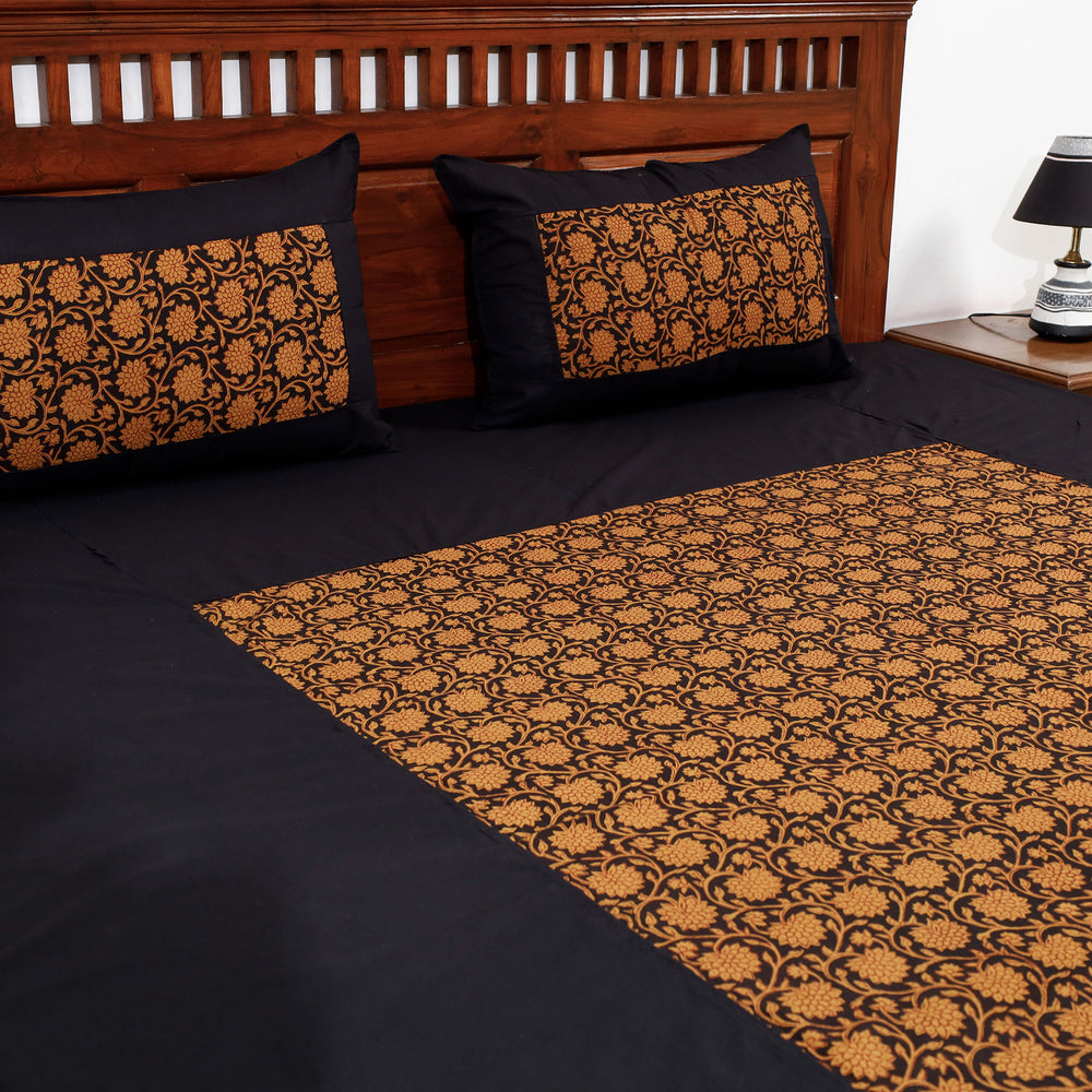 plain double bed cover 