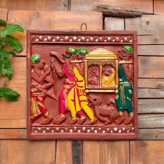 Terracotta Tile Wall Hanging (6 inch x 6 inch)