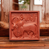 Terracotta Tile Wall Hanging (4 inch x 4 inch)