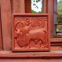 Terracotta Tile Wall Hanging (4 inch x 4 inch)