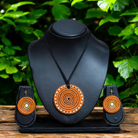 Terracotta Necklace Set for Woman