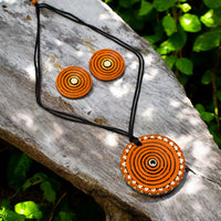 Terracotta Necklace Set for Woman