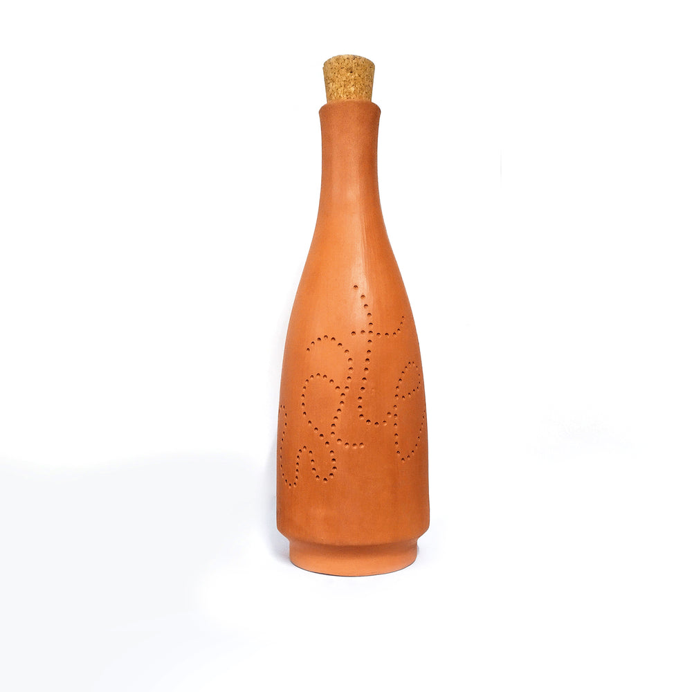 terracotta bottle