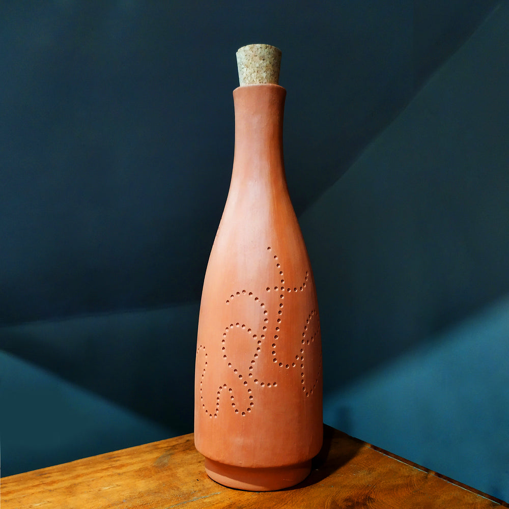 terracotta bottle