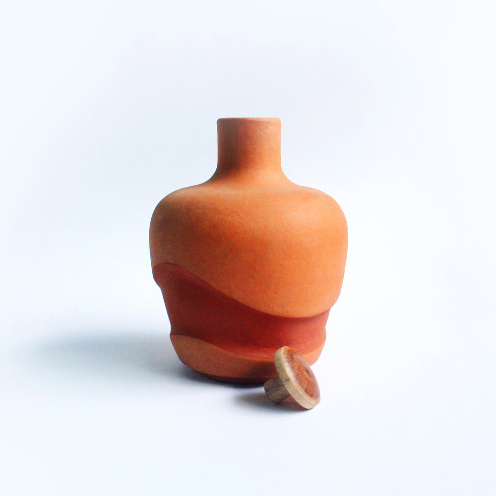 terracotta bottle