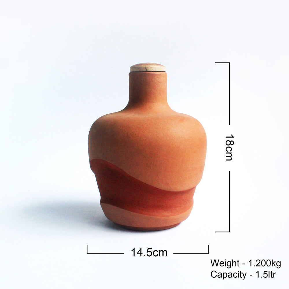 terracotta bottle