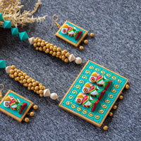 Terracotta Necklace Set for Woman