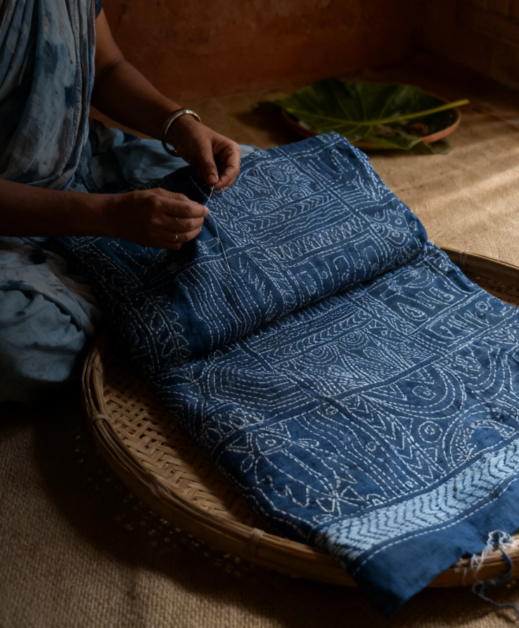 <p>Kantha from <br/>West Bengal</p>