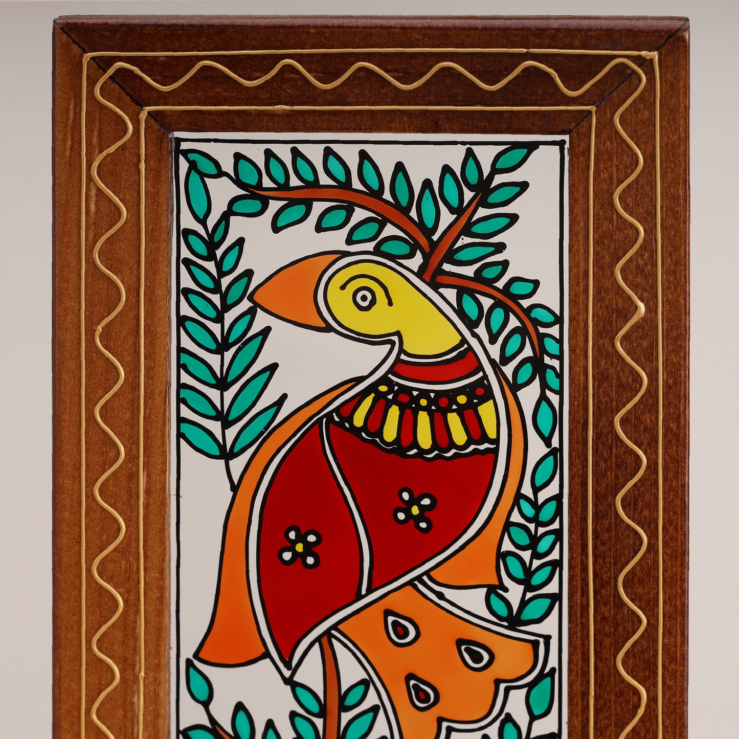 Veerandhar - Peacock Wall Art Frame