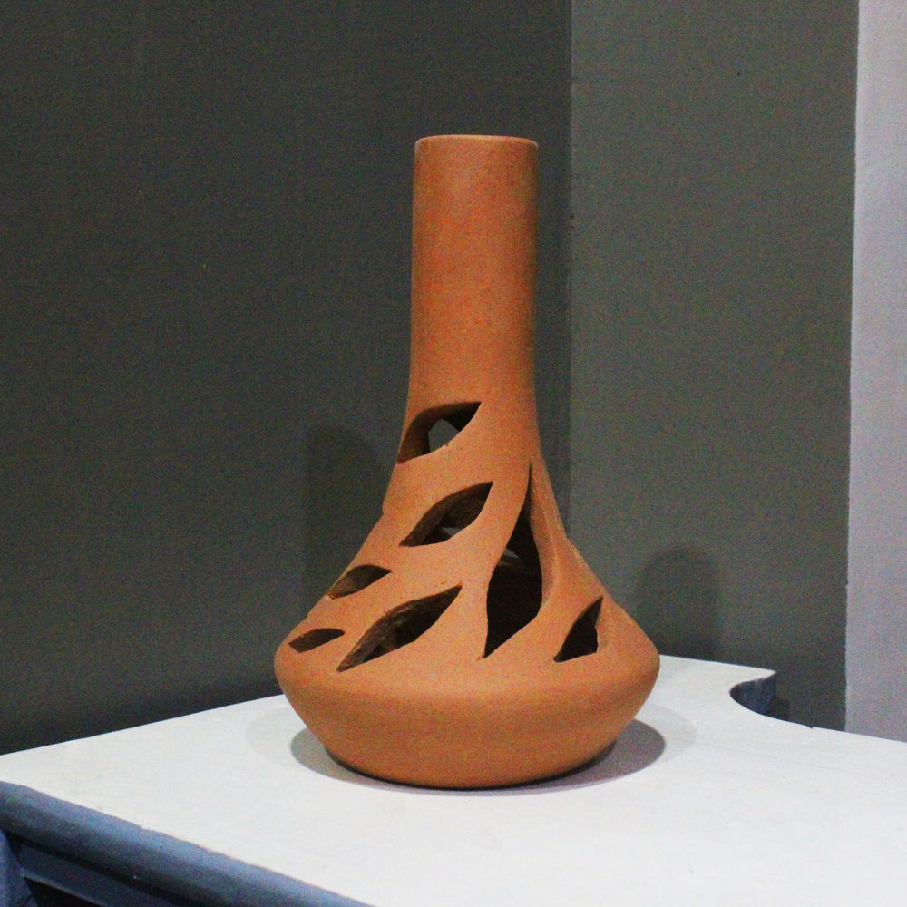 terracotta vase