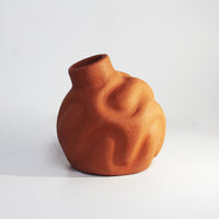 terracotta vase