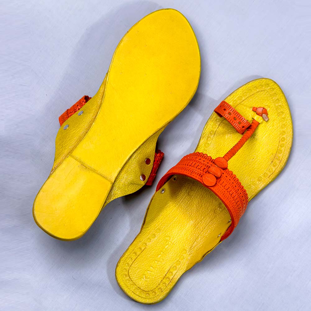 kolhapuri leather slippers