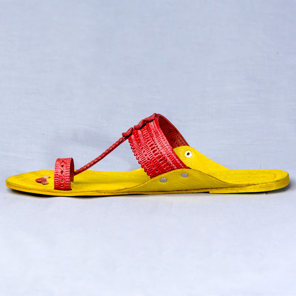 kolhapuri leather slippers