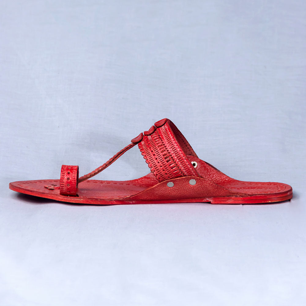 kolhapuri leather slippers