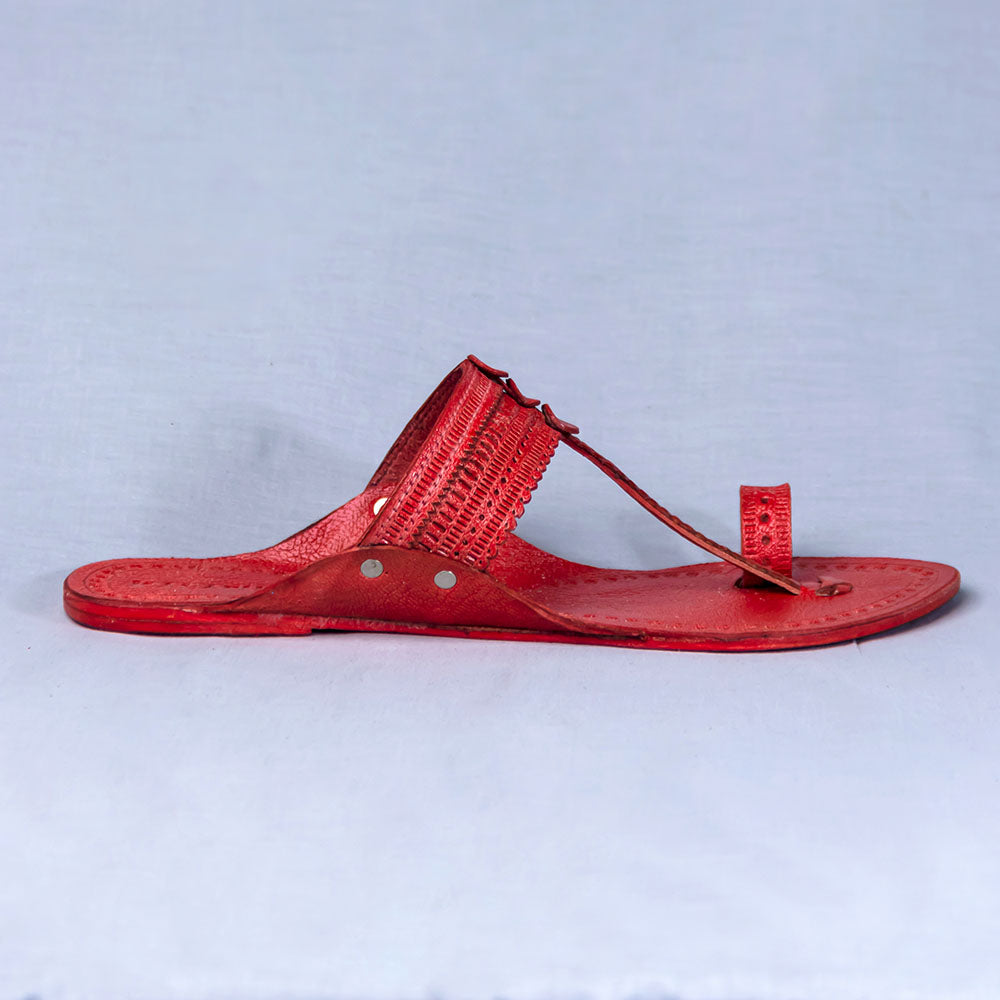 kolhapuri leather slippers