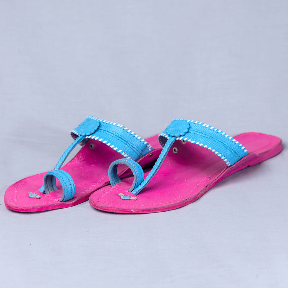 kolhapuri leather slippers