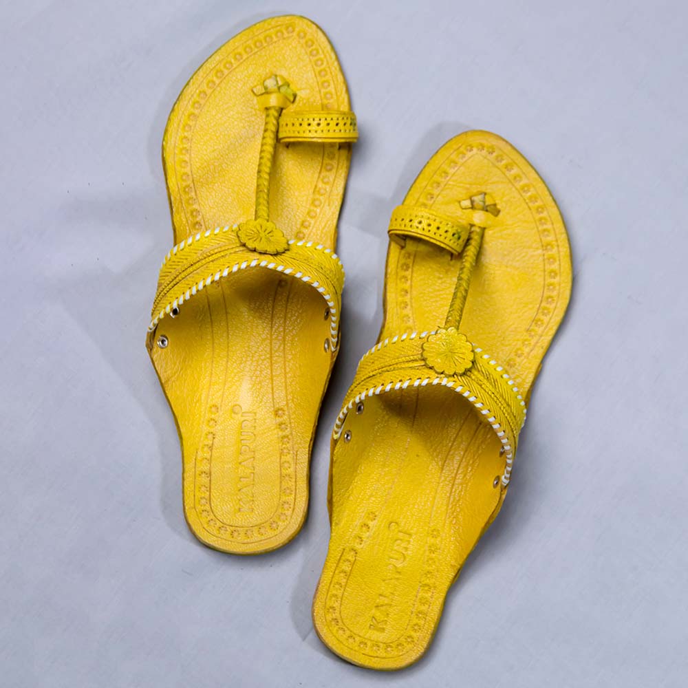 kolhapuri leather slippers