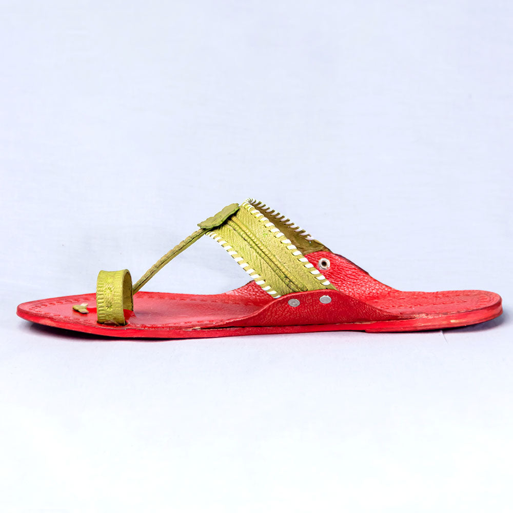 kolhapuri leather slippers