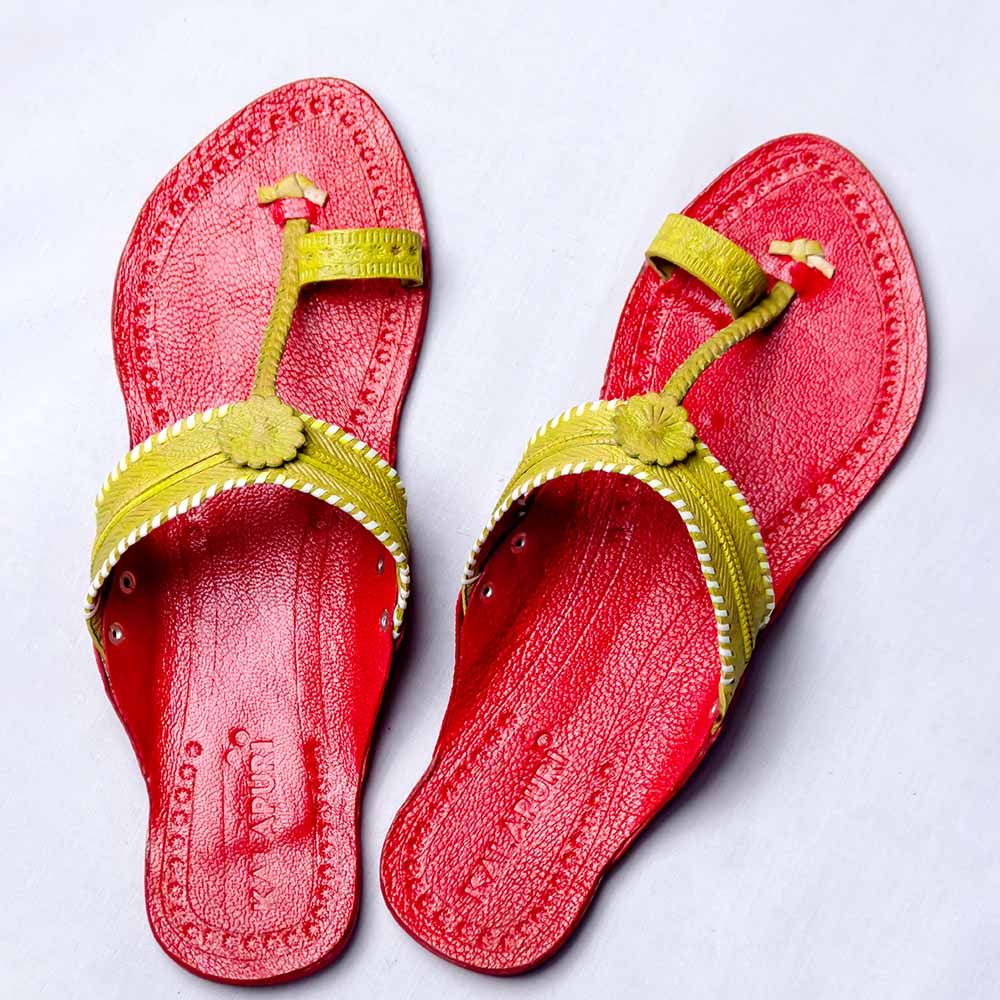 kolhapuri leather slippers