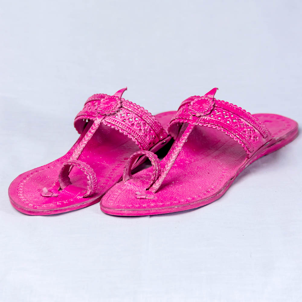 kolhapuri leather slippers