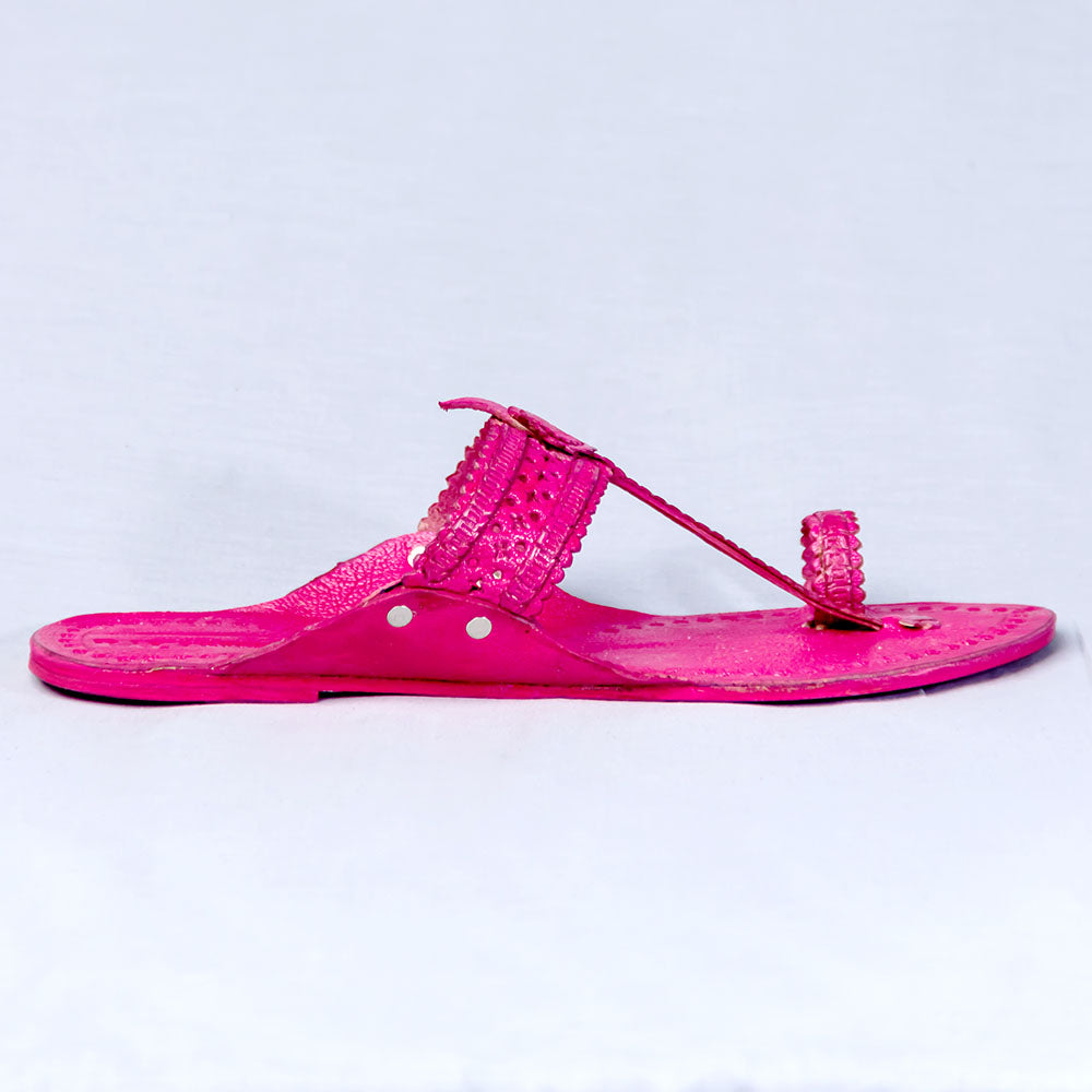 kolhapuri leather slippers