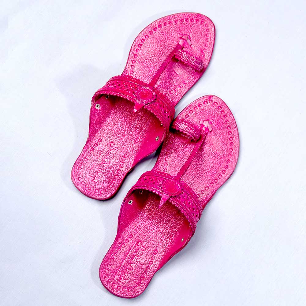 kolhapuri leather slippers