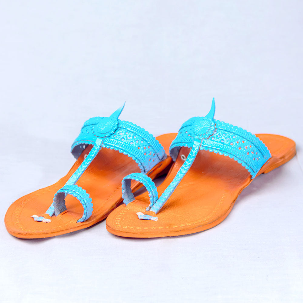 kolhapuri leather slippers