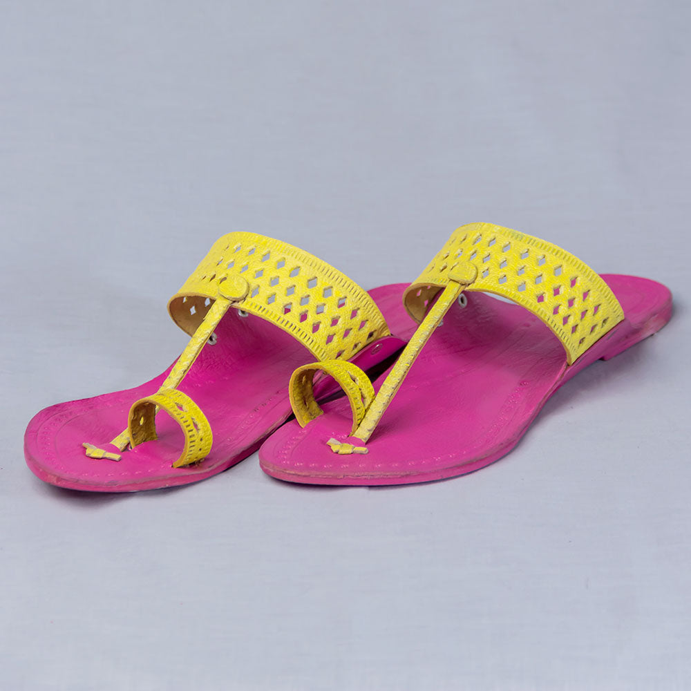 kolhapuri leather slippers