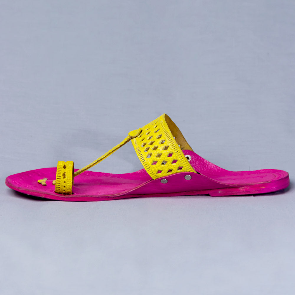 kolhapuri leather slippers