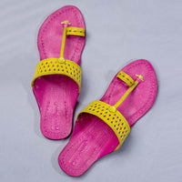 kolhapuri leather slippers