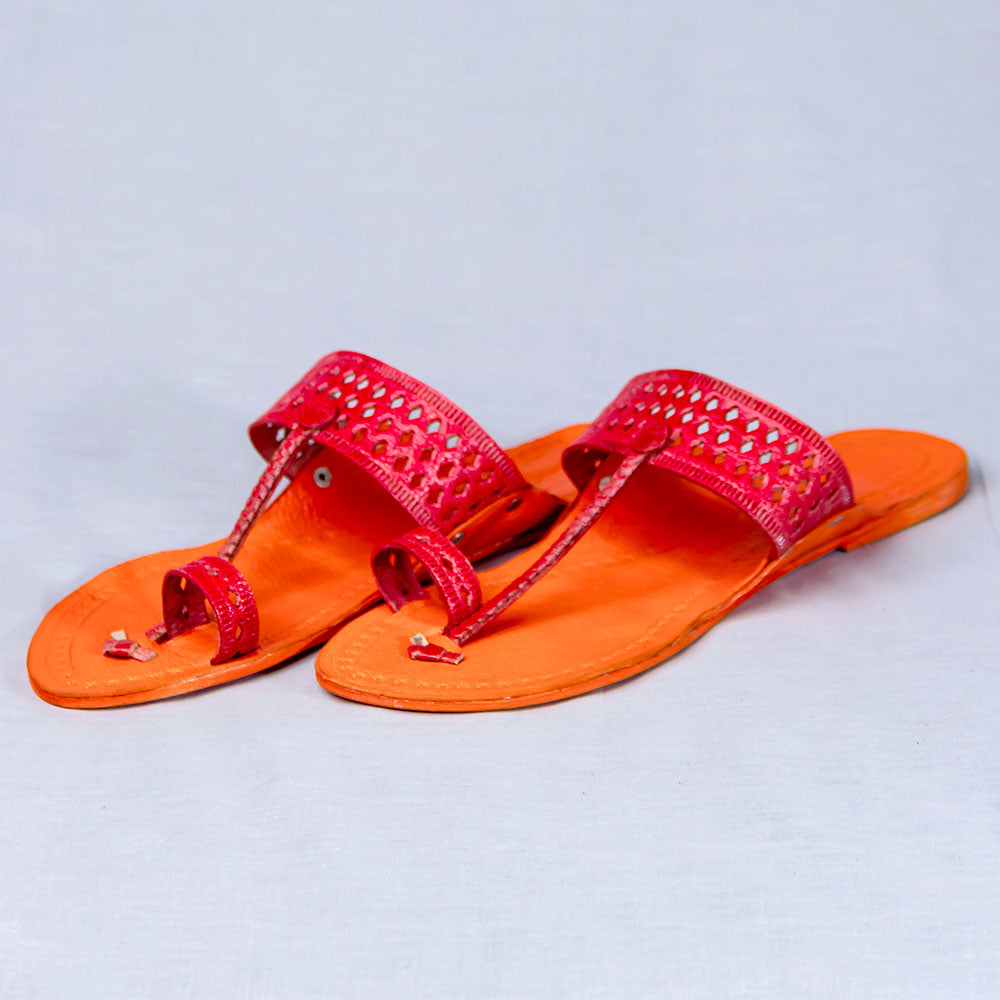 kolhapuri leather slippers