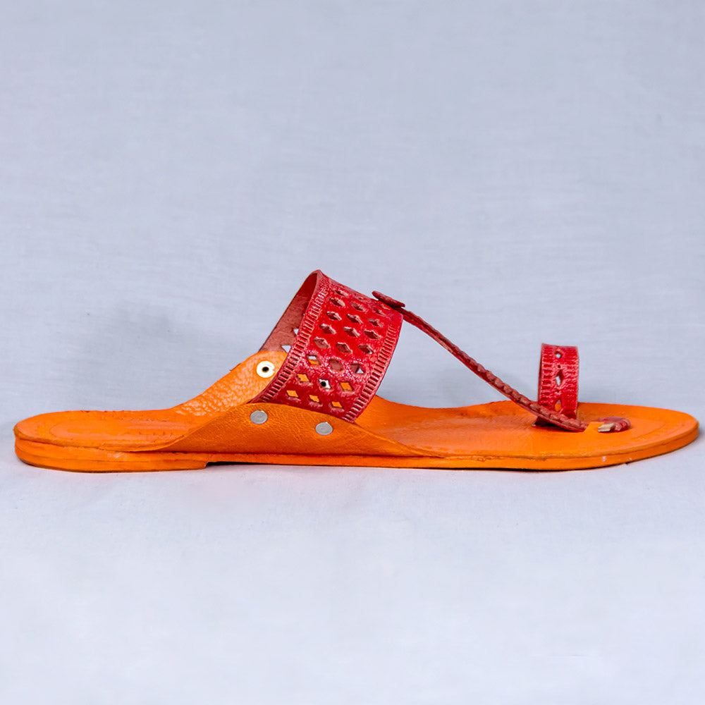 kolhapuri leather slippers