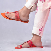 kolhapuri leather slippers