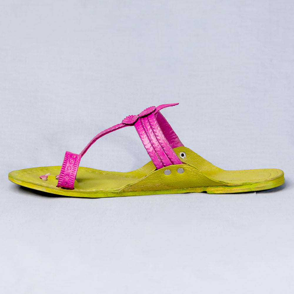 kolhapuri leather slippers