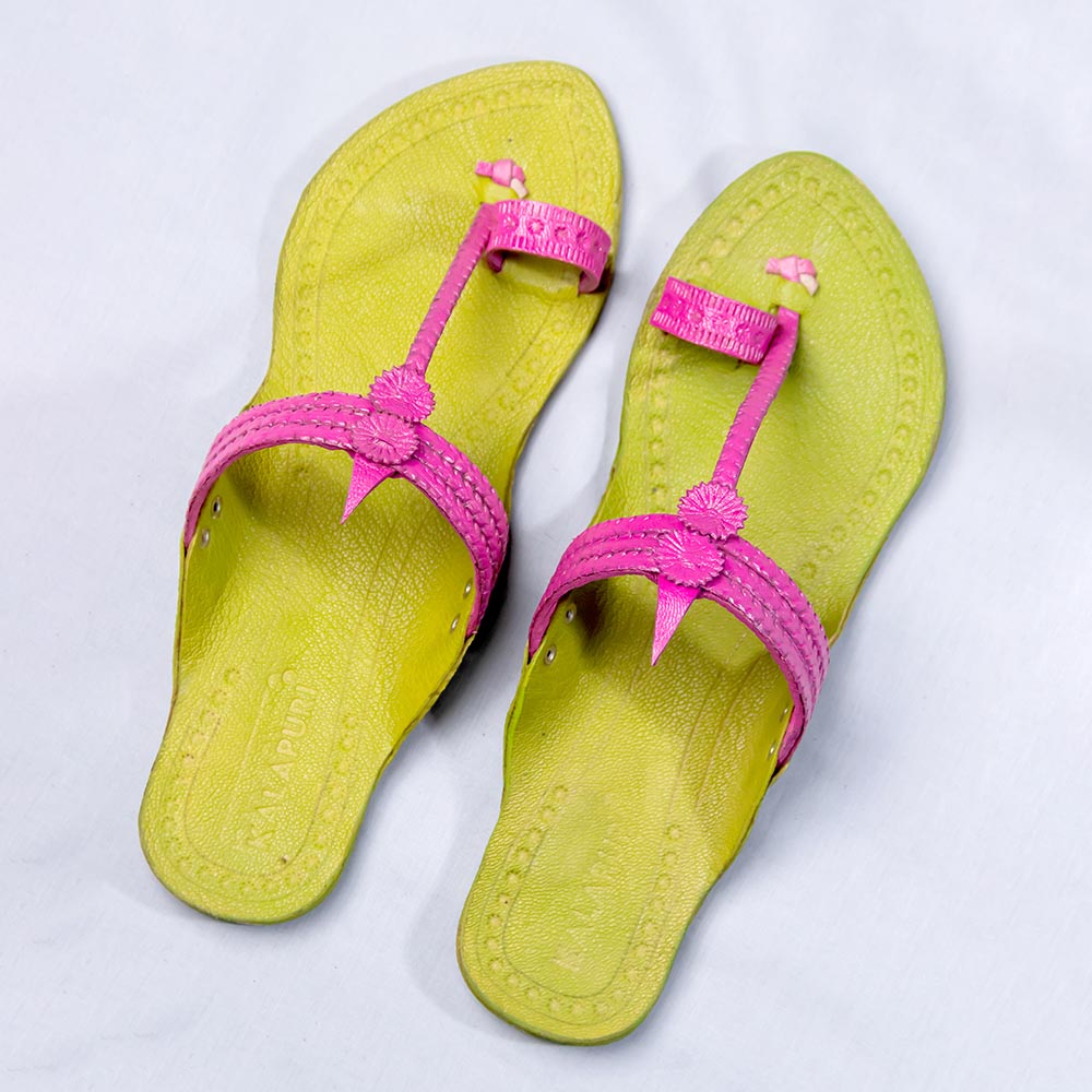 kolhapuri leather slippers