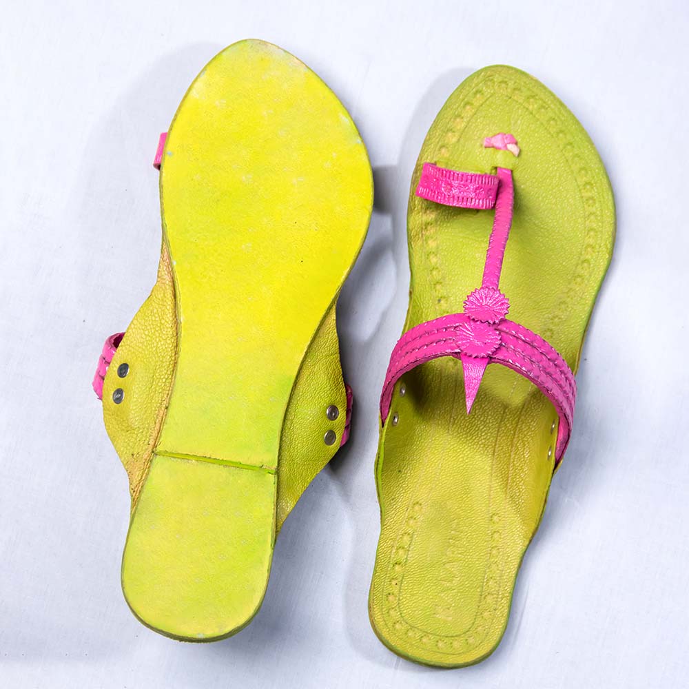 kolhapuri leather slippers