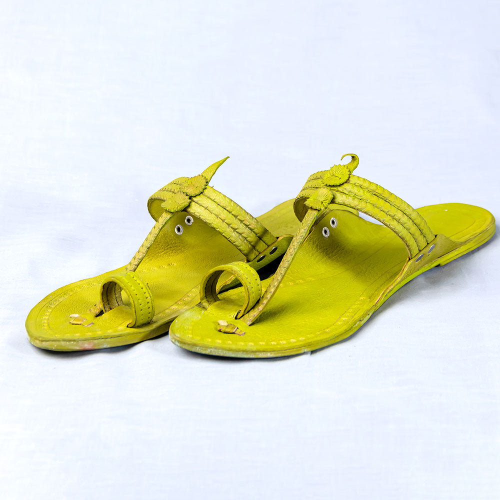 kolhapuri leather slippers