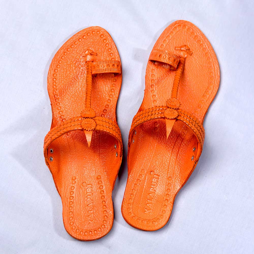 kolhapuri leather slippers