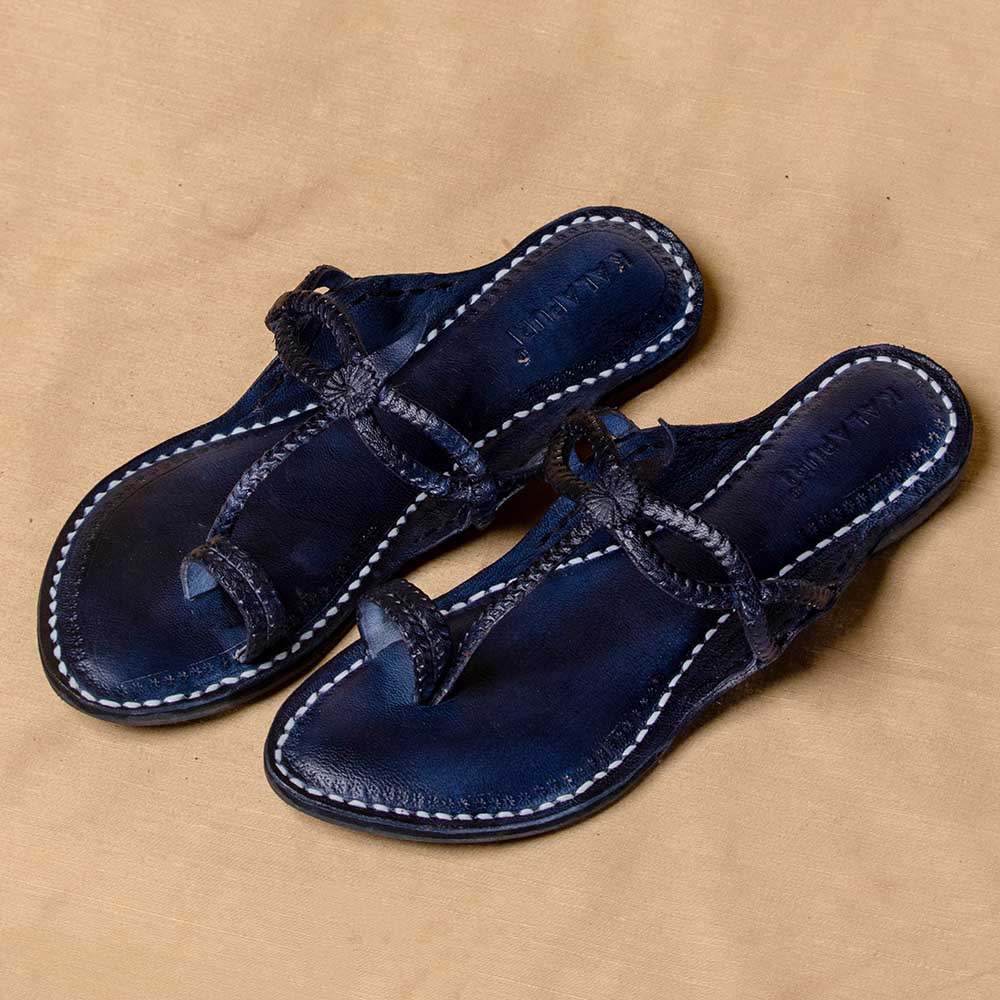 kolhapuri leather slippers