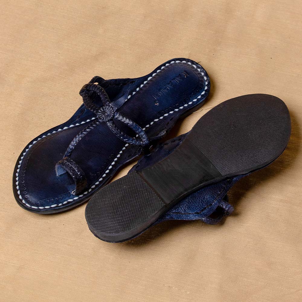 kolhapuri leather slippers