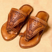 kolhapuri leather slippers