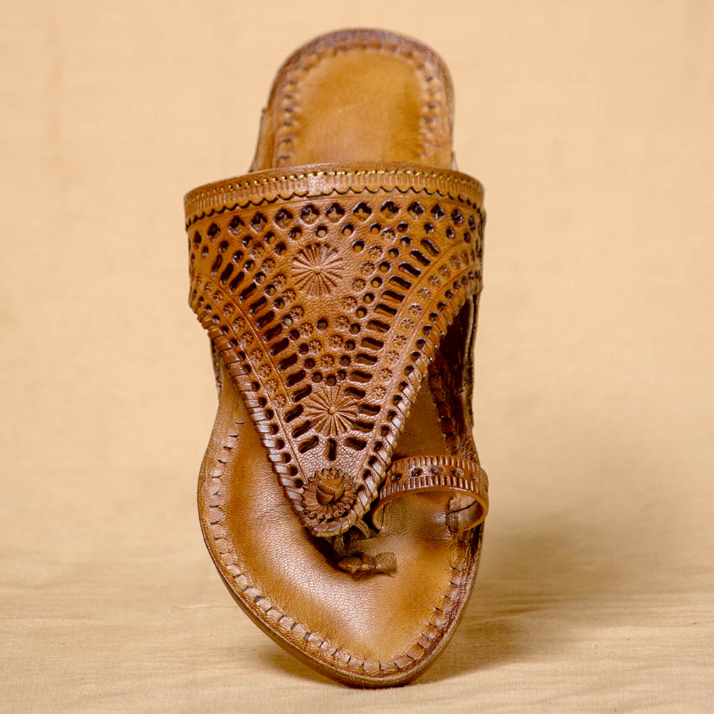 kolhapuri leather slippers