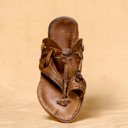 Legno - Women Classic Charisma: Kolhapuri Leather Slippers