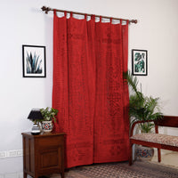 Applique Cutwork Door Curtain